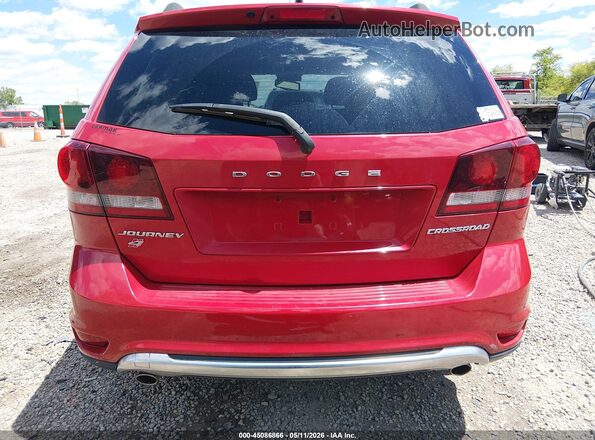 3C4PDDGG0JT184552 2018 DODGE JOURNEY Red 