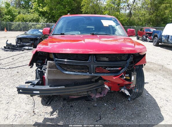 3C4PDDGG0JT184552 2018 DODGE JOURNEY Red Սալոնի հետևի տեսք