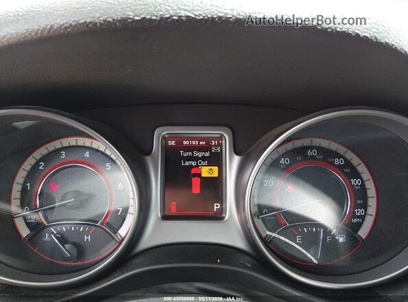 3C4PDDGG0JT184552 2018 DODGE JOURNEY Red Հետևի նստատեղերի տեսք