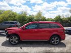 2018 Dodge Journey Crossroad Awd Red vin: 3C4PDDGG0JT184552
