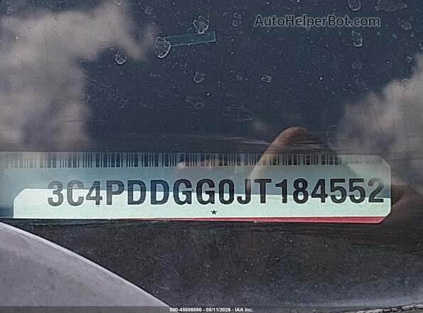 3C4PDDGG0JT184552 2018 DODGE JOURNEY Red Շարժիչի բաժամունքի տեսք