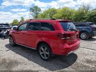 2018 Dodge Journey Crossroad Awd Red vin: 3C4PDDGG0JT184552