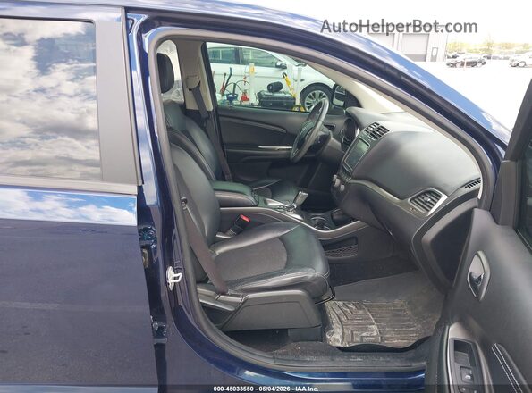 3C4PDDGG0JT277930 2018 DODGE JOURNEY Blue Widok wnętrza z przodu