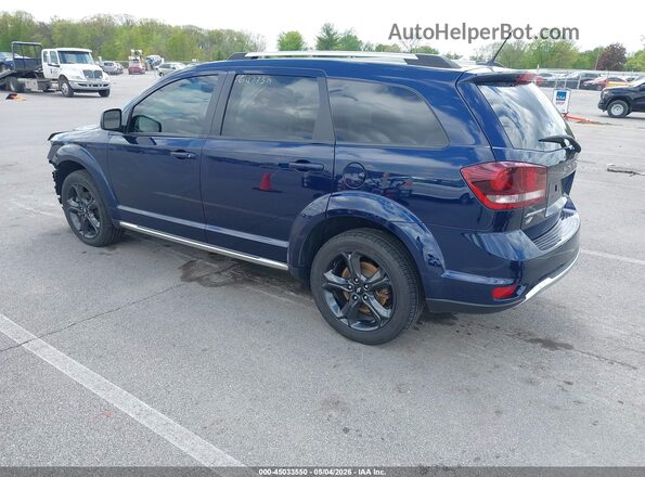 3C4PDDGG0JT277930 2018 DODGE JOURNEY Blue Tył lewy