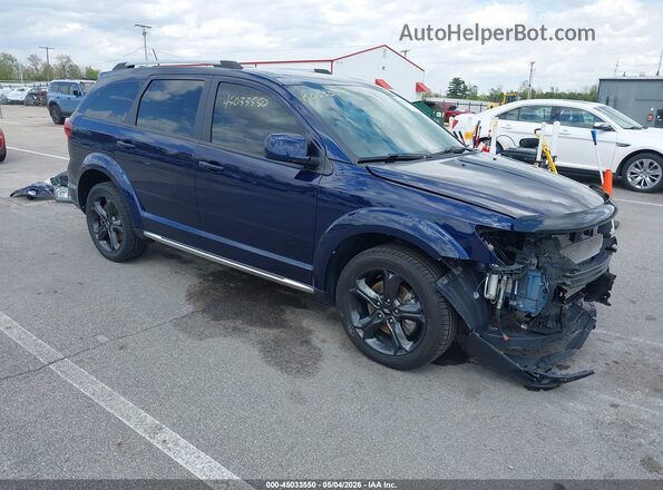 3C4PDDGG0JT277930 2018 DODGE JOURNEY Blue Przód prawy