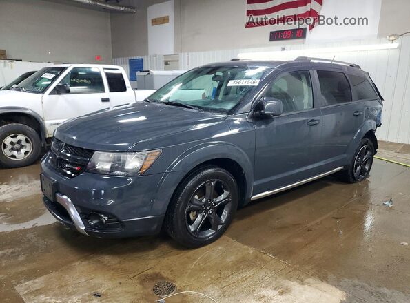 3C4PDDGG0JT371211 2018 DODGE JOURNEY Gray Vista tres cuartos delantera izquierda