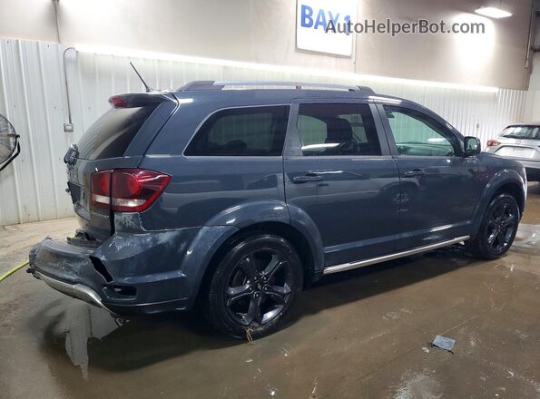3C4PDDGG0JT371211 2018 DODGE JOURNEY Gray Trasero derecho