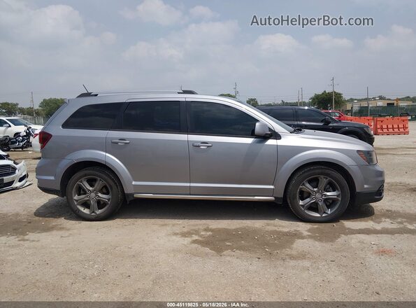 3C4PDDGG1HT574716 2017 DODGE JOURNEY Silver უკანა სალონის ხედი
