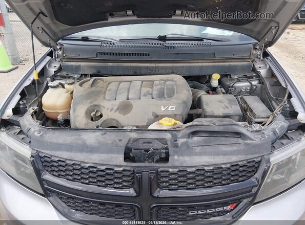 3C4PDDGG1HT574716 2017 DODGE JOURNEY Silver უკანა ხედი