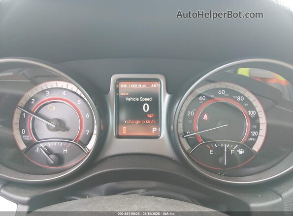 3C4PDDGG1HT574716 2017 DODGE JOURNEY Silver უკანა სავარძლების ხედი