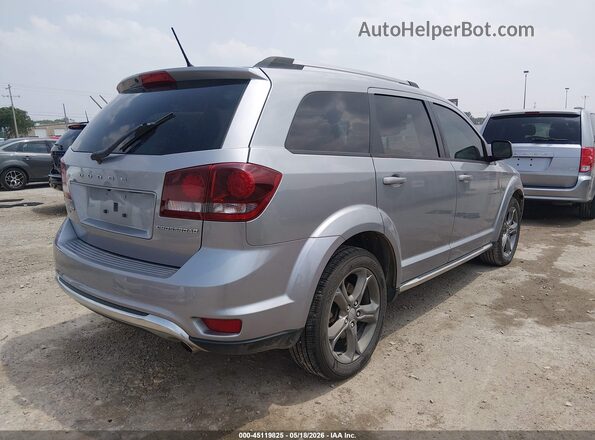 3C4PDDGG1HT574716 2017 DODGE JOURNEY Silver უკანა მარჯვენა