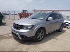 2017 Dodge Journey Crossroad Plus Awd Silver vin: 3C4PDDGG1HT574716