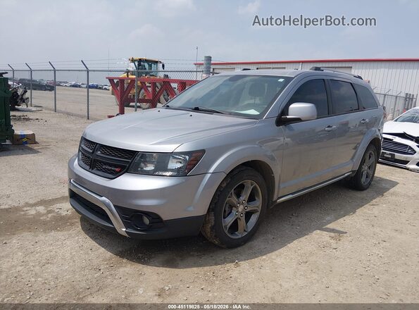 3C4PDDGG1HT574716 2017 DODGE JOURNEY Silver წინა მარცხენა ხედი სამი მეოთხედიდან