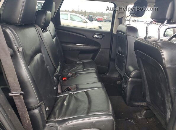 3C4PDDGG1HT623042 2017 DODGE JOURNEY Black უკანა სალონის ხედი