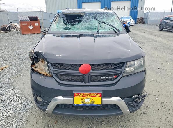 3C4PDDGG1HT623042 2017 DODGE JOURNEY Black წინა ხედი