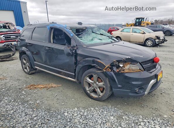 3C4PDDGG1HT623042 2017 DODGE JOURNEY Black წინა მარჯვენა