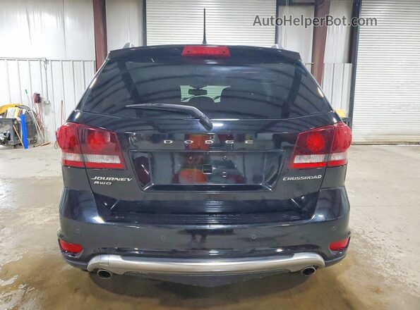 3C4PDDGG2HT696579 2017 DODGE JOURNEY Black Widok z tyłu