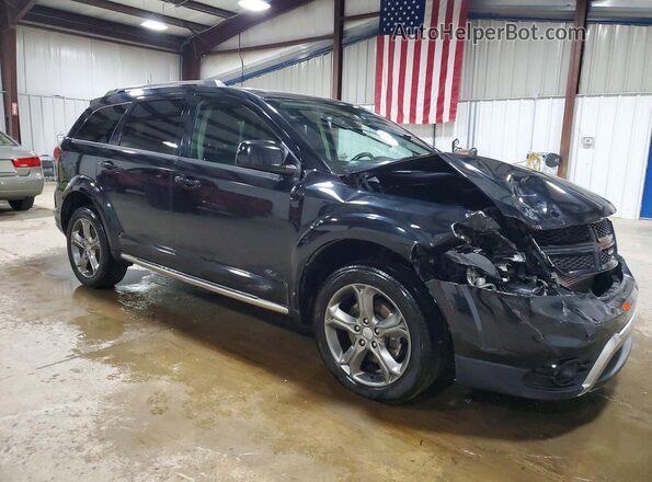 3C4PDDGG2HT696579 2017 DODGE JOURNEY Black Przód prawy