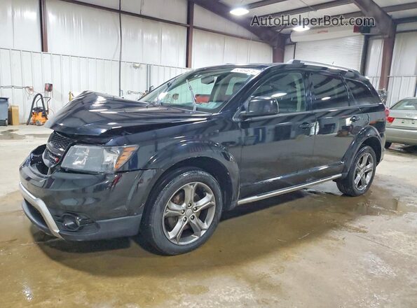 3C4PDDGG2HT696579 2017 DODGE JOURNEY Black Przód lewy