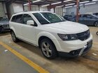 2016 Dodge Journey Crossroad White vin: 3C4PDDGG3GT173442