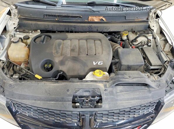 3C4PDDGG3GT173442 2016 DODGE JOURNEY White Вид підкапотного простору