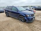 2018 Dodge Journey Crossroad Blue vin: 3C4PDDGG3JT296326