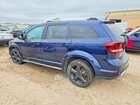 2018 Dodge Journey Crossroad Blue vin: 3C4PDDGG3JT296326