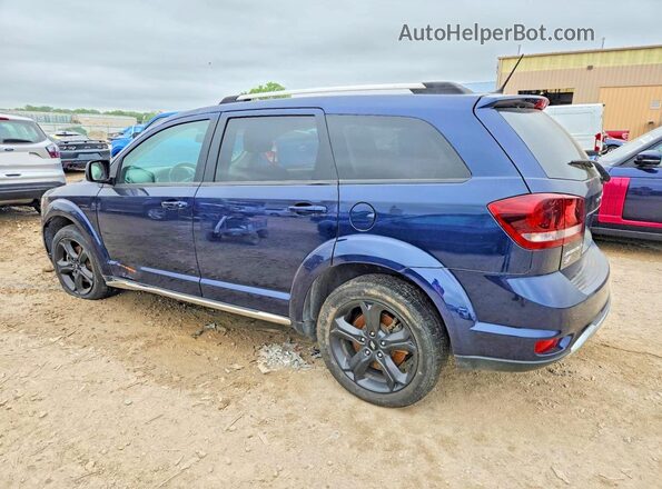 3C4PDDGG3JT296326 2018 DODGE JOURNEY Blue უკანა მარცხენა
