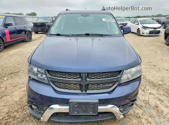 3C4PDDGG3JT296326 2018 DODGE JOURNEY Blue წინა ხედი