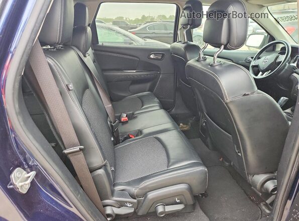 3C4PDDGG3JT296326 2018 DODGE JOURNEY Blue უკანა სალონის ხედი