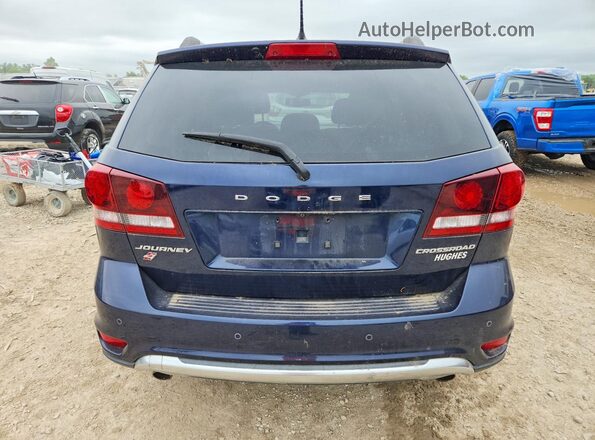 3C4PDDGG3JT296326 2018 DODGE JOURNEY Blue უკანა ხედი