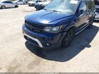 2018 Dodge Journey Crossroad Awd Синий vin: 3C4PDDGG3JT364205