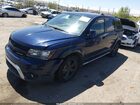 2018 Dodge Journey Crossroad Awd Синий vin: 3C4PDDGG3JT364205