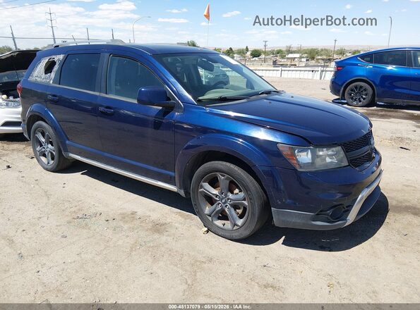 3C4PDDGG3JT364205 2018 DODGE JOURNEY Синий Передняя правая четверть