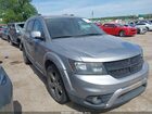 2017 Dodge Journey Crossroad Plus Awd Gray vin: 3C4PDDGG4HT553293