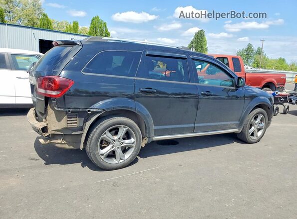 3C4PDDGG4HT574676 2017 DODGE JOURNEY Black Trasero derecho