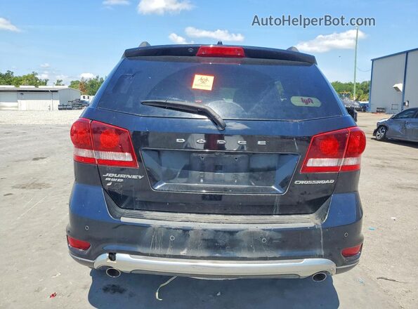 3C4PDDGG5HT541444 2017 DODGE JOURNEY Black Widok z tyłu