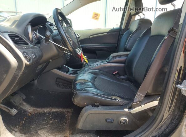 3C4PDDGG5HT541444 2017 DODGE JOURNEY Black Widok wnętrza z przodu