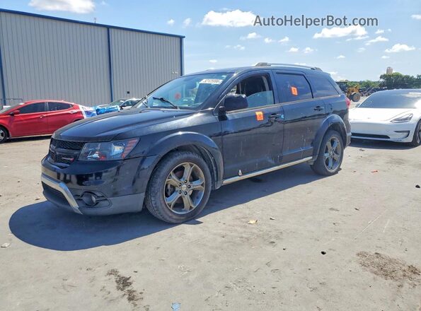 3C4PDDGG5HT541444 2017 DODGE JOURNEY Black Przód lewy