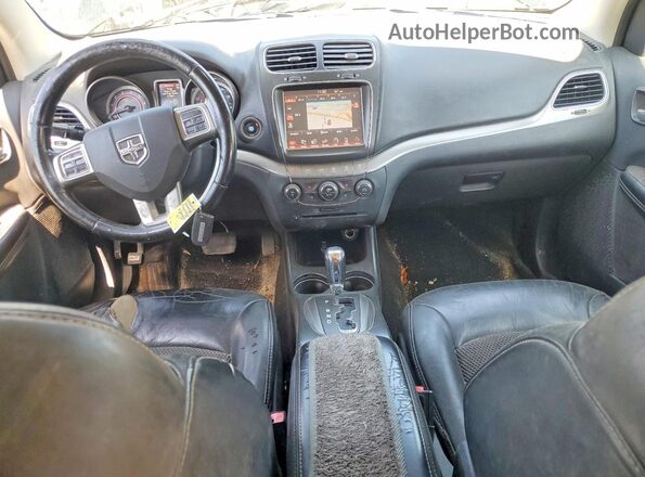3C4PDDGG5HT541444 2017 DODGE JOURNEY Black Widok deski rozdzielczej