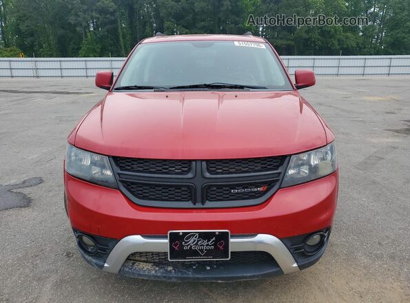 3C4PDDGG6HT553358 2017 DODGE JOURNEY Red Vista frontal