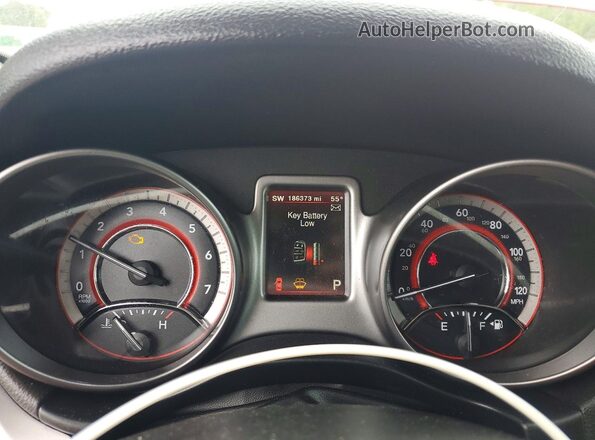 3C4PDDGG6HT553358 2017 DODGE JOURNEY Red Vista del cuadro de instrumentos