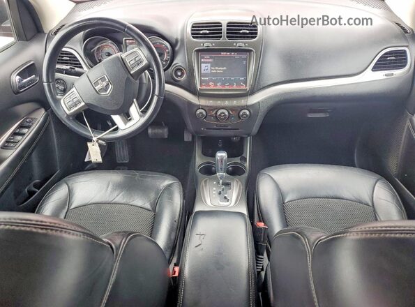 3C4PDDGG6HT553358 2017 DODGE JOURNEY Red Vista del salpicadero