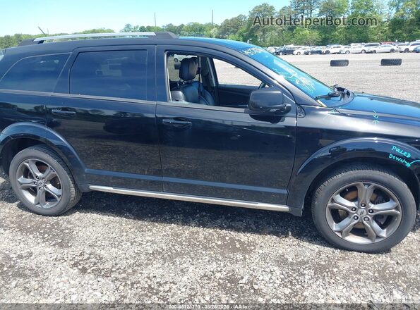 3C4PDDGG7JT173130 2018 DODGE JOURNEY Black Rear interior view