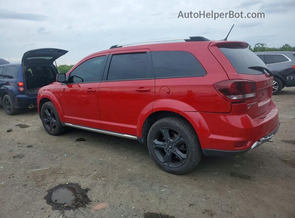 3C4PDDGG8JT421899 2018 DODGE JOURNEY Красный Задняя левая четверть