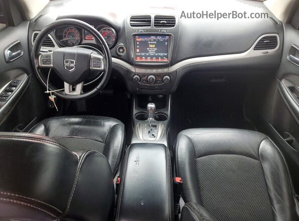3C4PDDGG8JT421899 2018 DODGE JOURNEY Красный Вид панели приборов