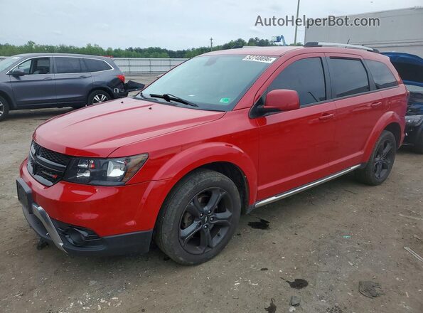 3C4PDDGG8JT421899 2018 DODGE JOURNEY Красный Передняя левая четверть