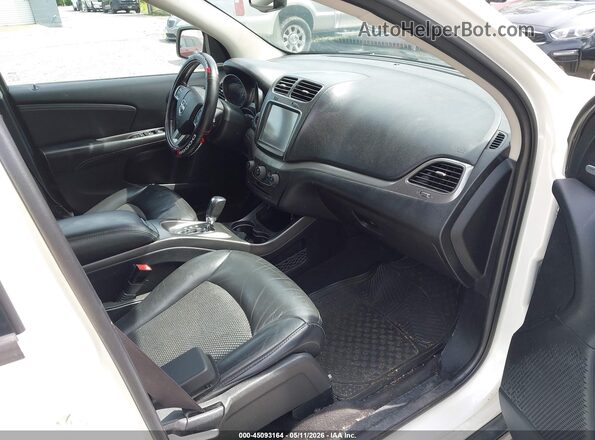 3C4PDDGG9GT150912 2016 DODGE JOURNEY Белый Вид салона спереди