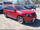 2017 Dodge Journey Crossroad Plus Awd Red vin: 3C4PDDGG9HT553287