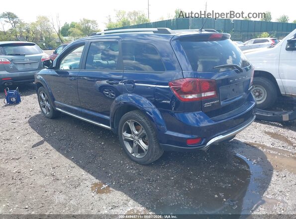 3C4PDDGG9HT563124 2017 DODGE JOURNEY Black Trasero izquierdo